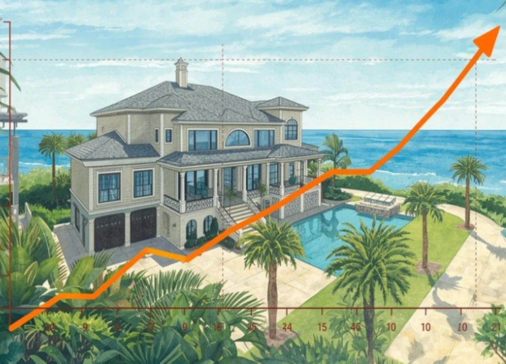 Ben Mallah house value growth Florida luxury real estate market