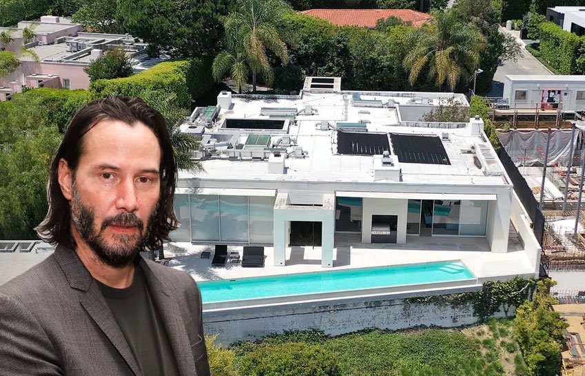 Inside Keanu Reeves House - Private Hollywood Haven