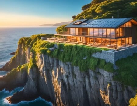 Minecraft Cliffside House