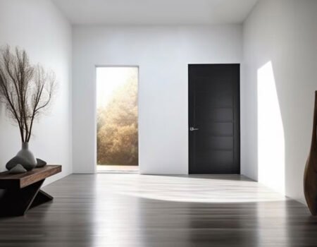 Black Interior Doors in Modern Interiors