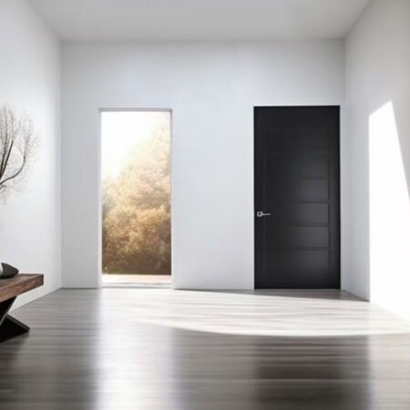 Black Interior Doors in Modern Interiors