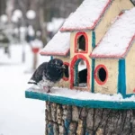 cardinal bird house