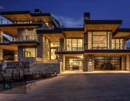 Drew Bledsoe house in Bend, Oregon: A luxurious 15,000 sq ft mansion with mountain views and high-end amenities.