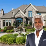 Charles Oakley House exterior with modern design and landscaped garden in Atlanta.