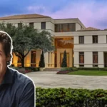 Joel Osteen House showcasing a grand, modern mansion with elegant landscaping and impressive architecture in Houston.