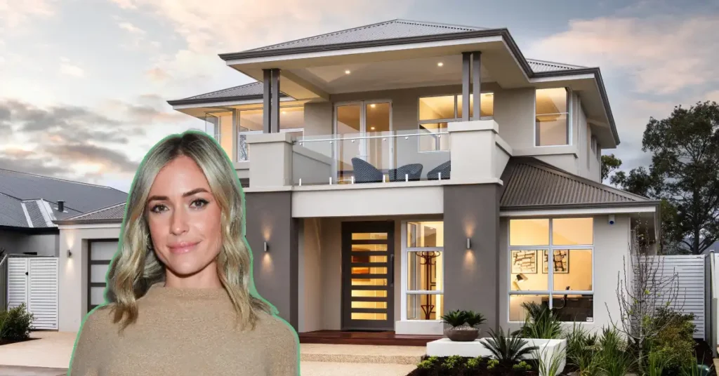 Kristin Cavallari House Franklin Tennessee mansion exterior farmhouse style architecture