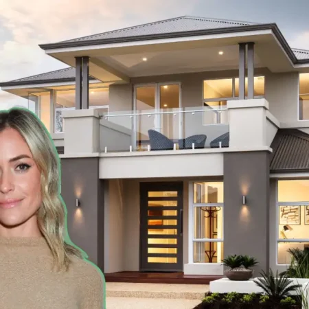 Kristin Cavallari House Franklin Tennessee mansion exterior farmhouse style architecture