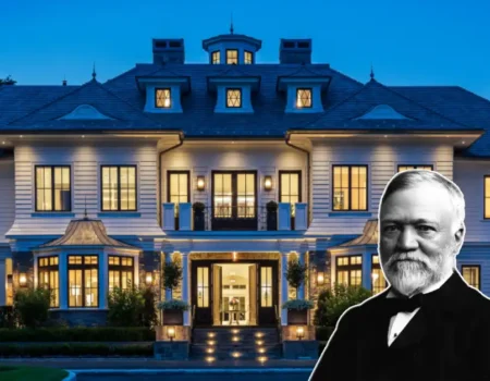 Exterior of the historic Andrew Carnegie House in New York’s Carnegie Hill, now the Cooper Hewitt Smithsonian Design Museum.