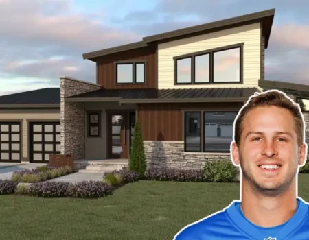 Jared Goff House - Stunning Manhattan Beach mansion exterior with French Country architecture and premium landscaping.
