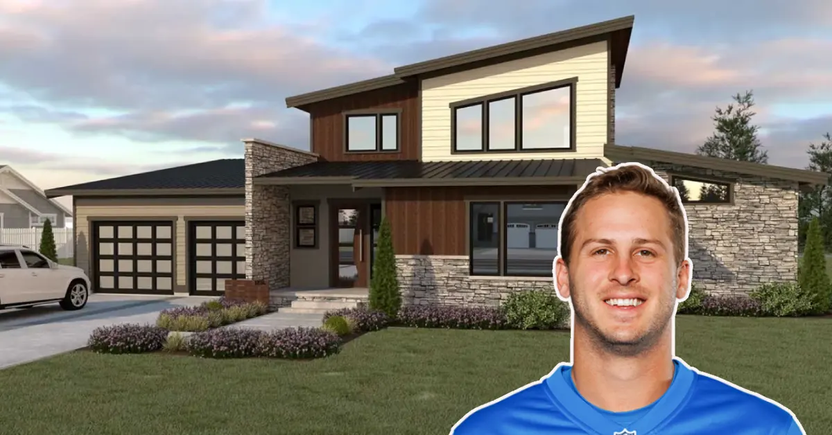 Jared Goff House - Stunning Manhattan Beach mansion exterior with French Country architecture and premium landscaping.