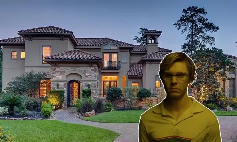 Jeffrey Dahmer House exterior with lush garden and historical significance