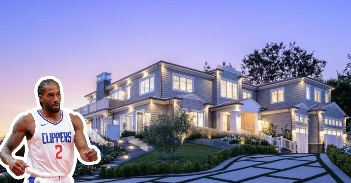 Kawhi Leonard house Pacific Palisades mansion exterior luxury NBA star property