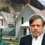 A view of the Mark Hamill House in Malibu surrounded by wildfire smoke during the 2025 California wildfires.