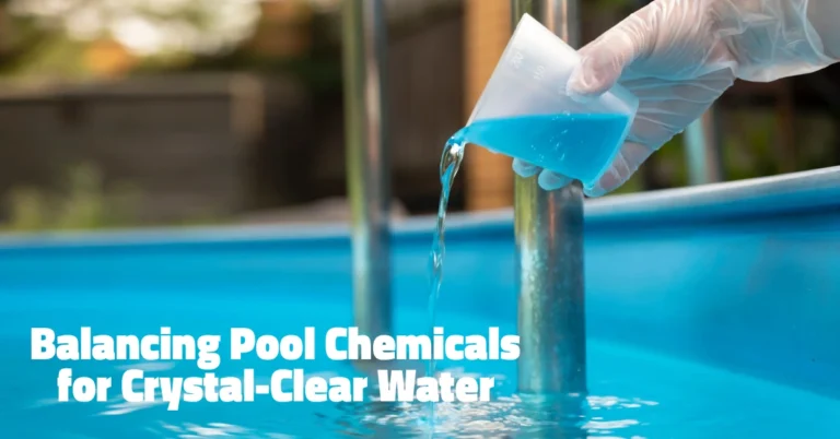 Pool Chemicals for clean water and safe pool maintenance at home