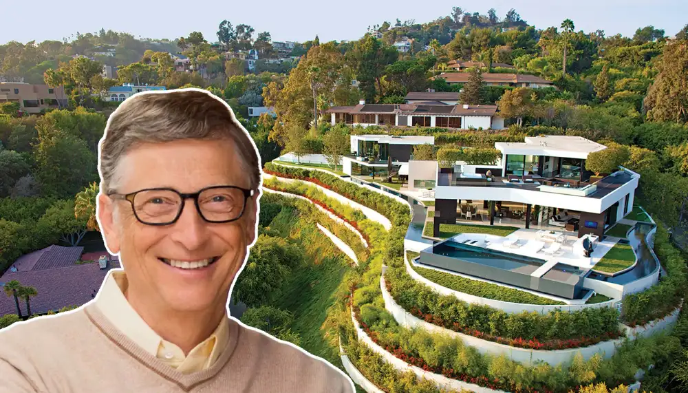 Bill Gates House Xanadu 2.0 in Medina Washington overlooking Lake Washington with $183M value
