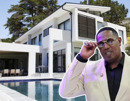 Luxury Master P House in Calabasas, “The One” mansion valued at $550 million with modern architecture, lavish interiors, and celebrity appeal.