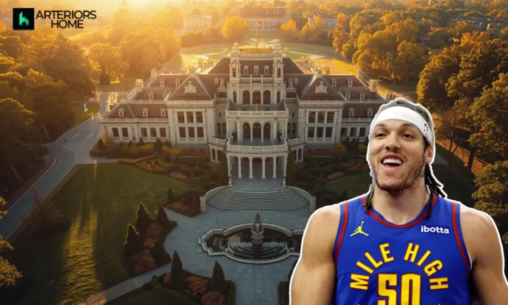 Aaron Gordon house Denver warehouse with indoor basketball court and training facilities