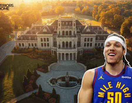 Aaron Gordon house Denver warehouse with indoor basketball court and training facilities