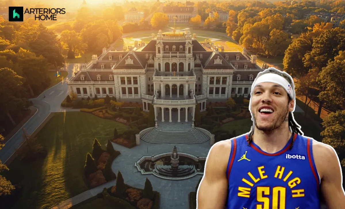 Aaron Gordon house Denver warehouse with indoor basketball court and training facilities