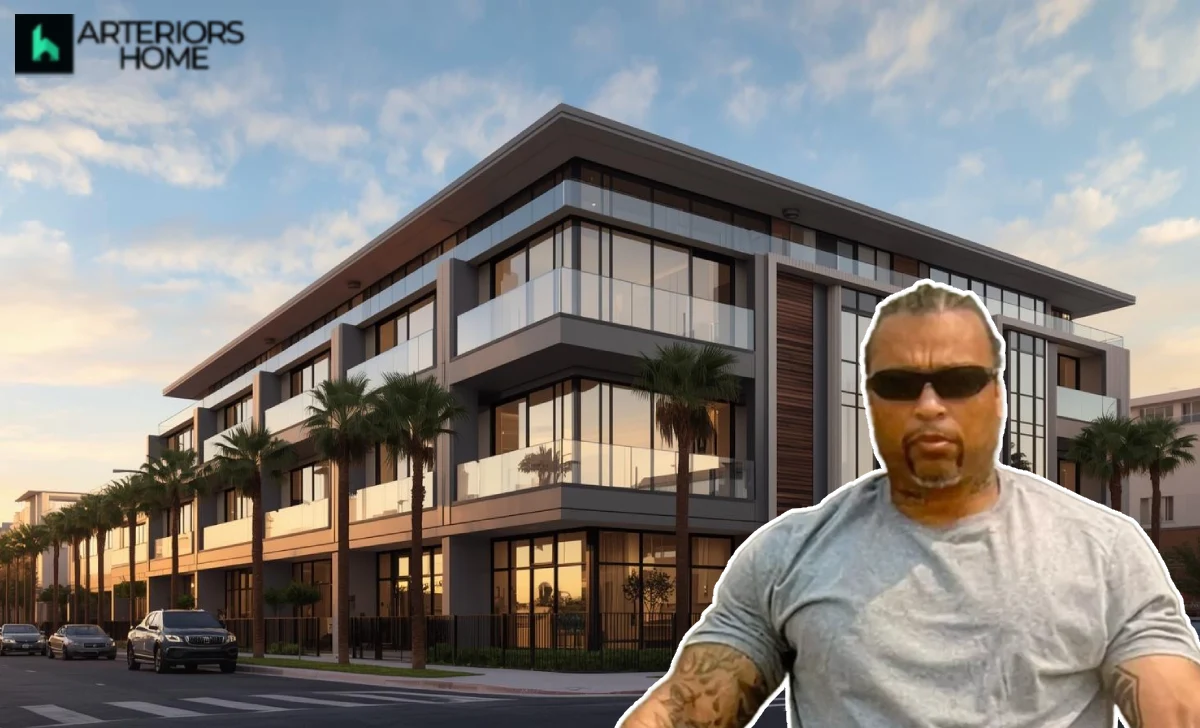 Big Meech house in Lithonia Georgia featuring modern five-bedroom mansion with pool and forested backdrop