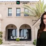 Heather Dubrow house in Newport Beach California showing French chateau architecture and ocean views