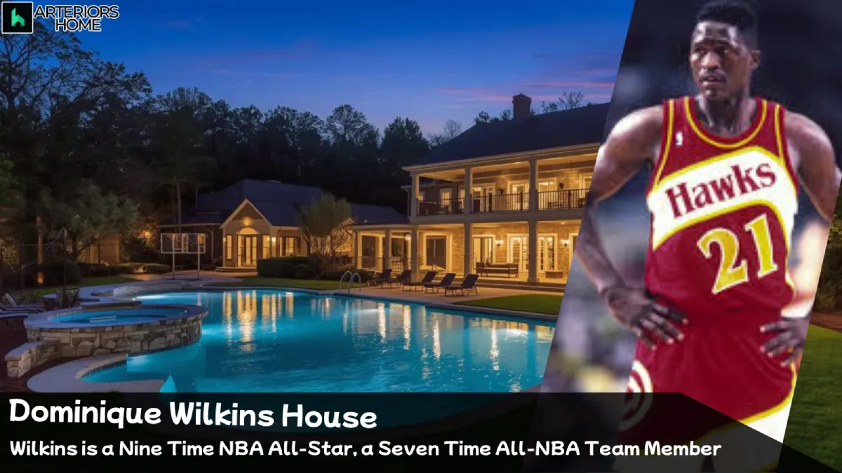 Dominique Wilkins house featuring elegant architecture and luxurious modern living spaces