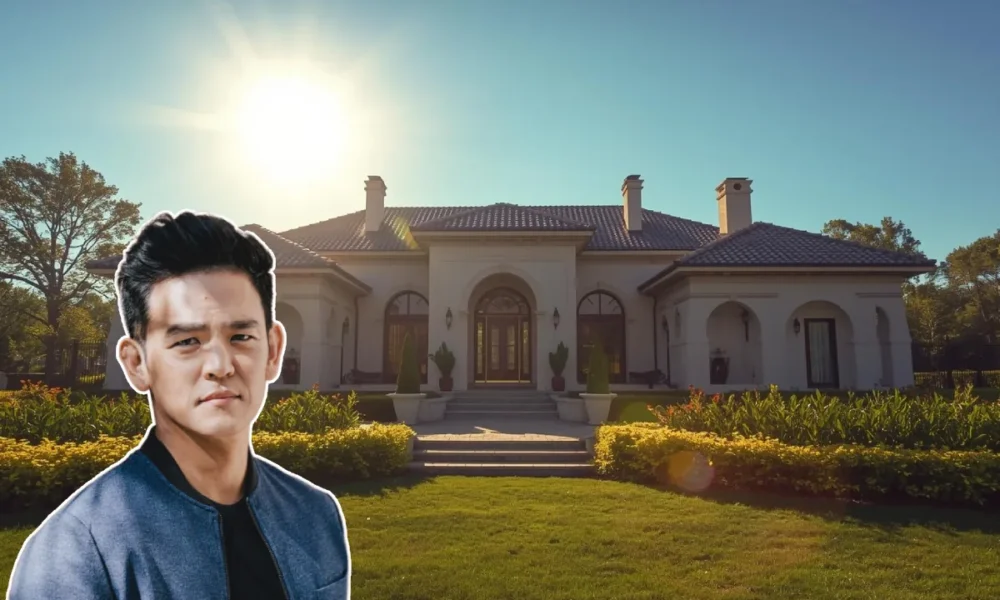 John Cho house Los Feliz Spanish villa 1920s architecture exterior