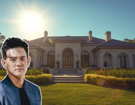 John Cho house Los Feliz Spanish villa 1920s architecture exterior