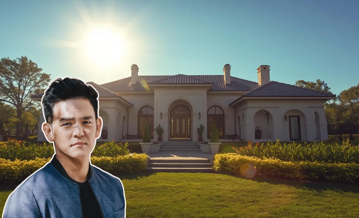 John Cho house Los Feliz Spanish villa 1920s architecture exterior
