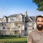 Jason Momoa Houses in Mokuleia, Oahu featuring an eco-friendly design surrounded by tropical greenery and ocean views