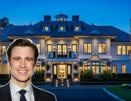 Gavin Creel’s Manhattan Upper West Side co-op exterior and peaceful Carmel home setting