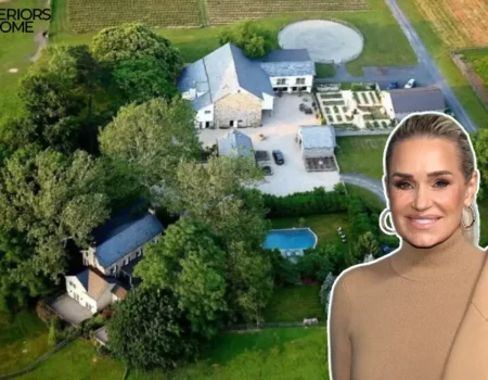 Yolanda Hadid Pennsylvania House: Complete Guide to Her $10.9M Farm Estate Yolanda Hadid Pennsylvania house farm estate New Hope Bucks County aerial view historic main residence guest cottages equestrian facilities