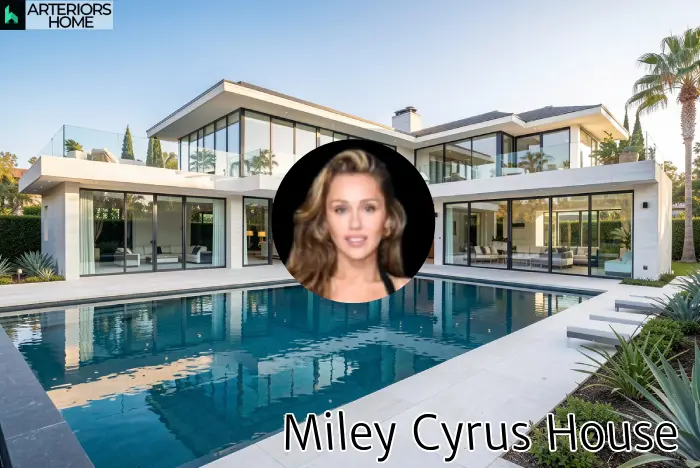 Miley Cyrus House exterior view in Beverly Hills California