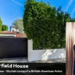 Andrew Garfield House exterior view in Beverly Hills California