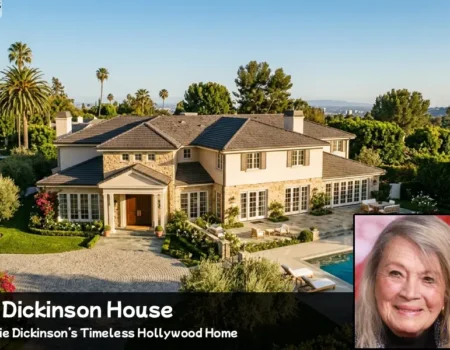 Angie Dickinson House elegant California home of American retired actress