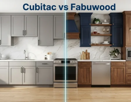 Cubitac vs Fabuwood kitchen cabinets side by side comparison design