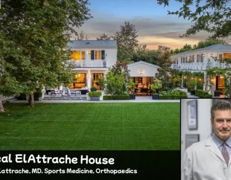 Dr. Neal ElAttrache House luxury home of orthopedic surgeon in Los Angeles with modern architecture