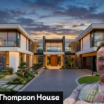 Andrew Thompson house with modern luxury exterior and interior
