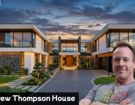 Andrew Thompson house with modern luxury exterior and interior