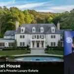 Jim Caviezel House luxury exterior with modern design