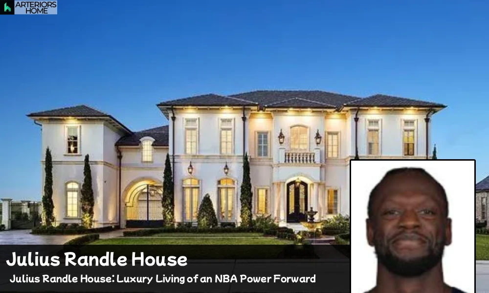 Julius Randle house modern luxury exterior design
