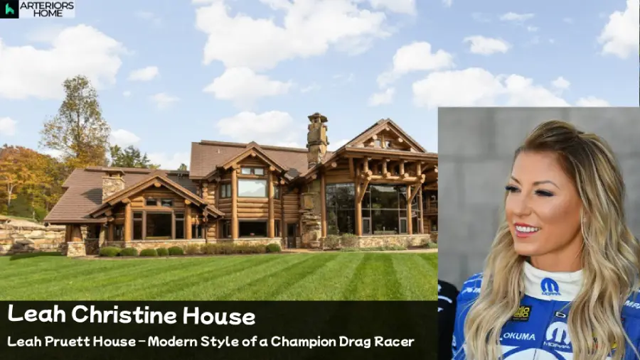 Leah Pruett house exterior view of Hidden Hollow Ranch estate in Columbus Indiana