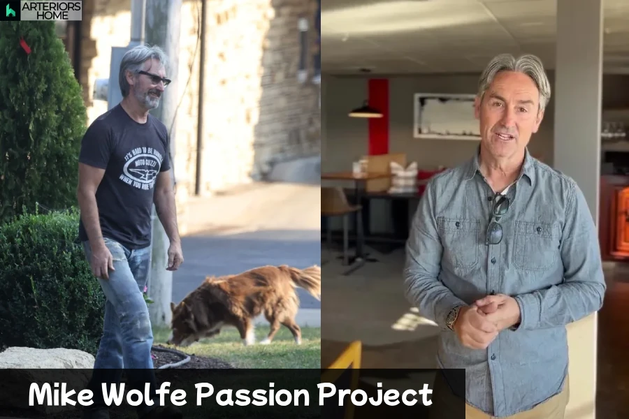 Mike Wolfe Passion Project antique shop exterior view