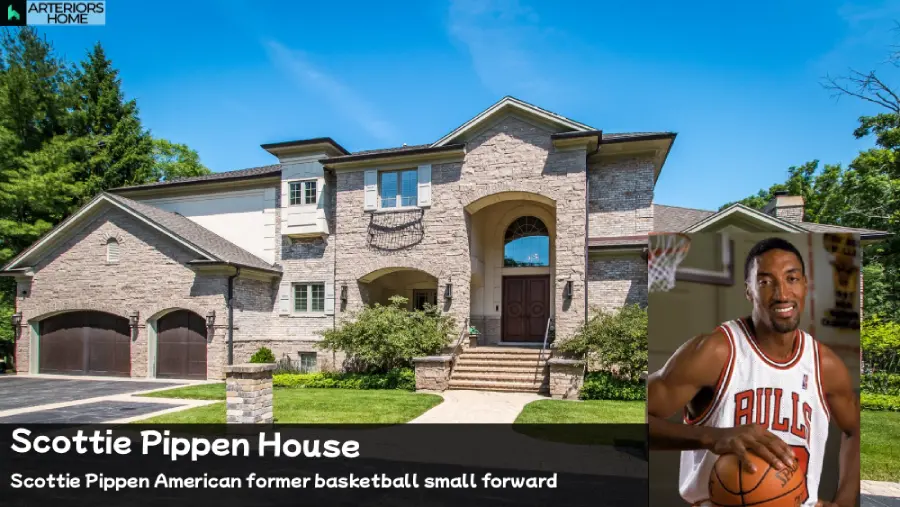 Scottie Pippen house exterior view of the Fort Lauderdale waterfront mansion