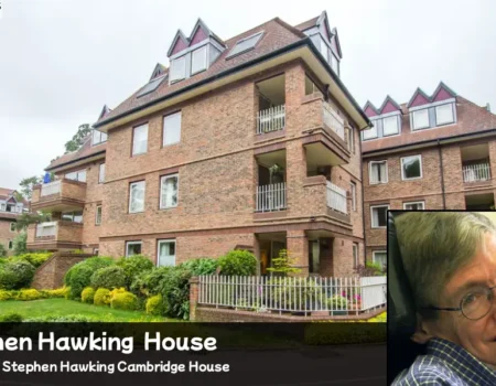Stephen Hawking House in Cambridge showing accessible design and layout for wheelchair mobility