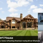 Tony Stewart House exterior view of Hidden Hollow Ranch in Columbus Indiana