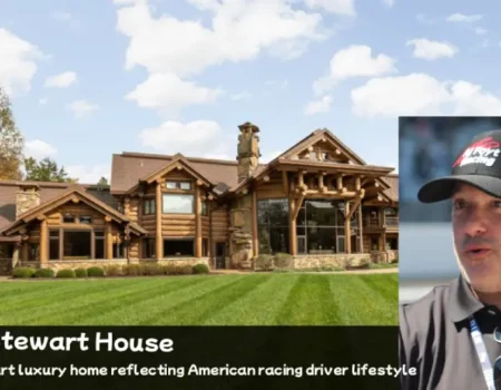 Tony Stewart House exterior view of Hidden Hollow Ranch in Columbus Indiana