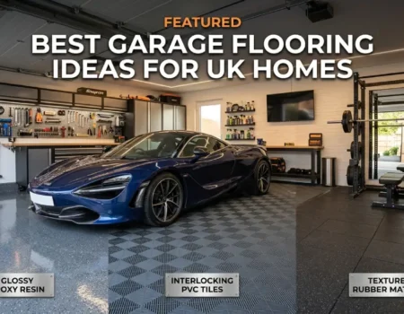 Best garage flooring ideas for UK homes with tiles epoxy and rubber flooring
