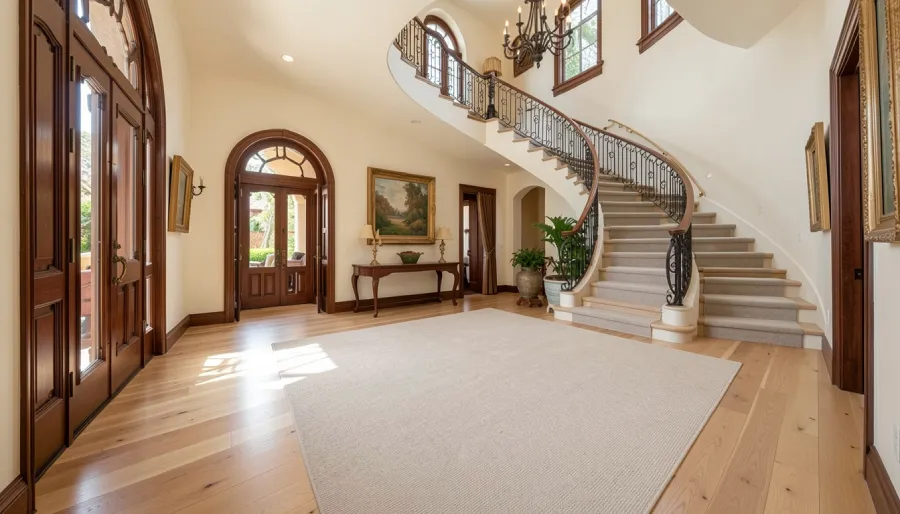 Rory McIlroy house grand entry foyer arched hallway Jupiter