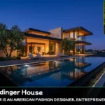 Sarah Staudinger House, a 14,000 sq ft modern Beverly Hills estate with infinity pool and canyon views.